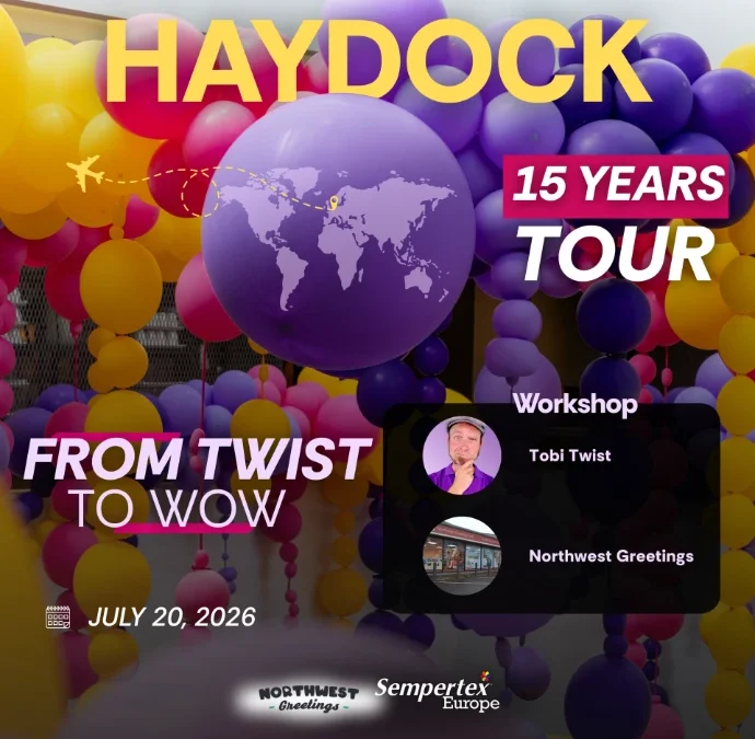 From Twist to Wow – with Tobi Twist – Haydock | UK